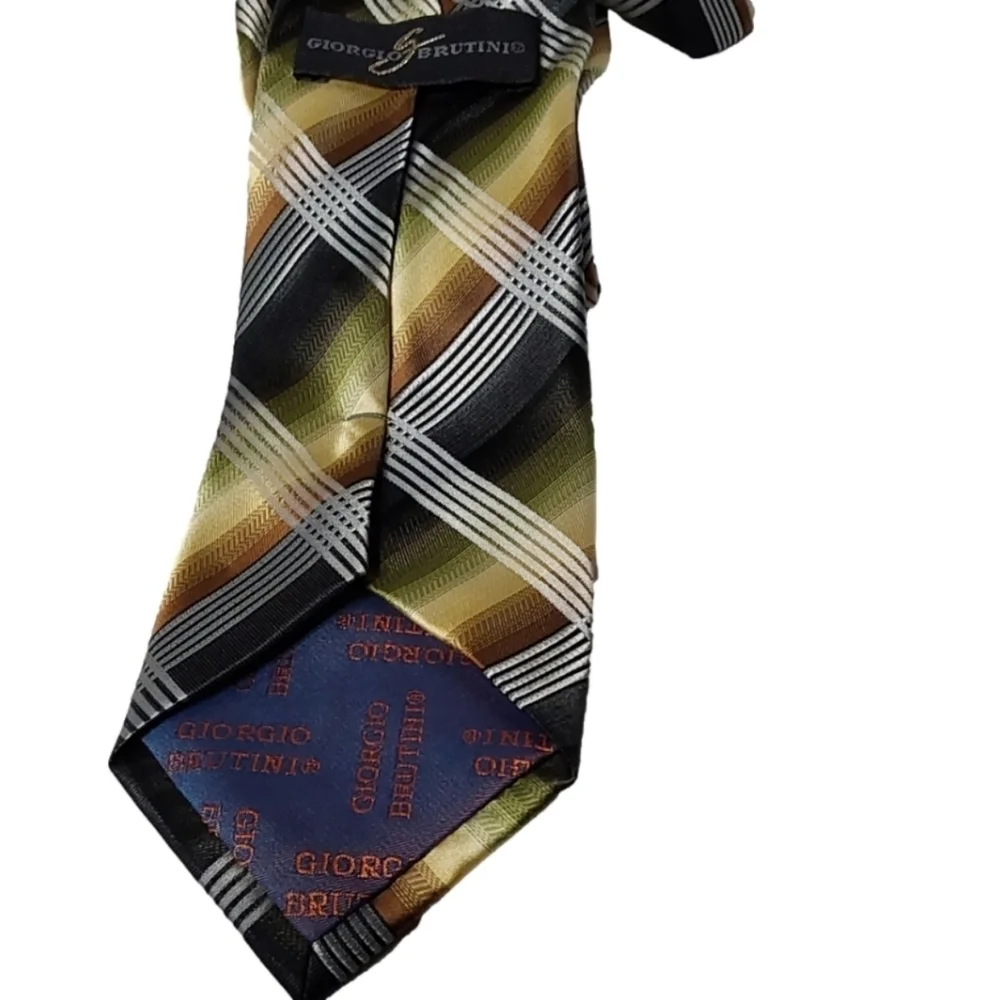 GIORGIO‎ BRUTINI STRIPED NECKWARE